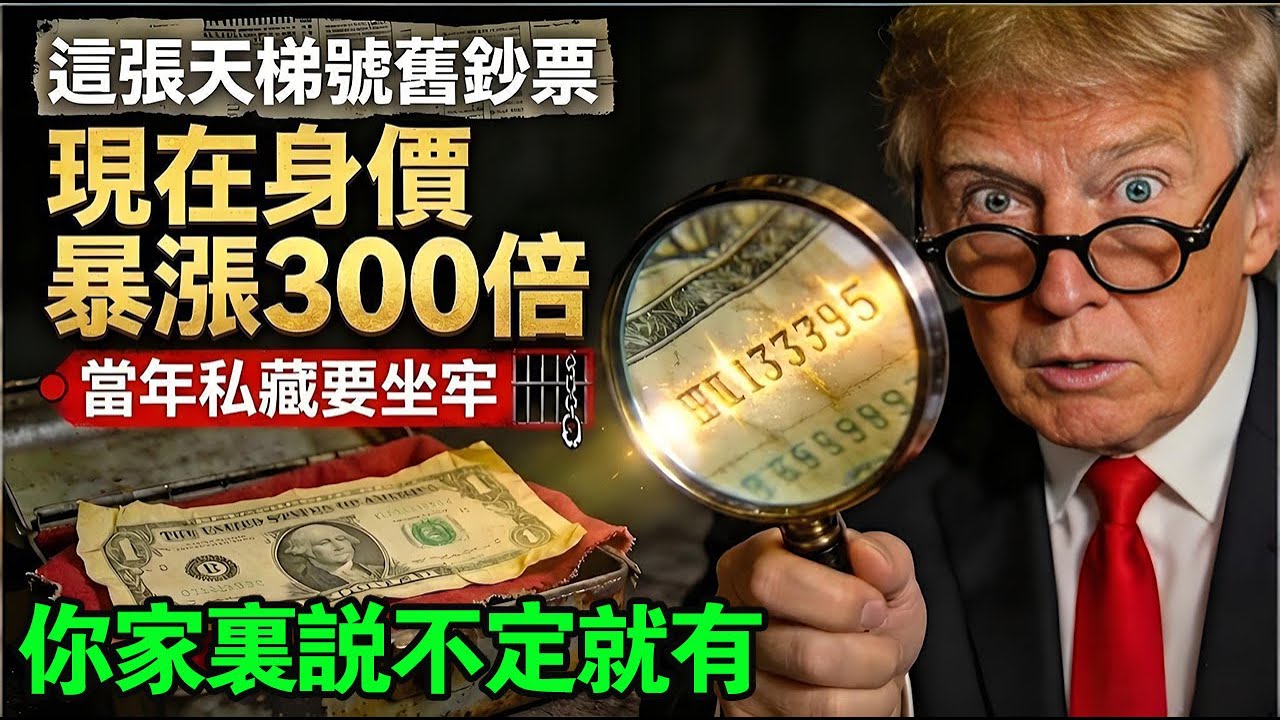 卡車司機午餐找零撿大漏！這張天梯號鈔票你肯定見過，這一枚身價暴漲300倍，隨手花掉悔終生！