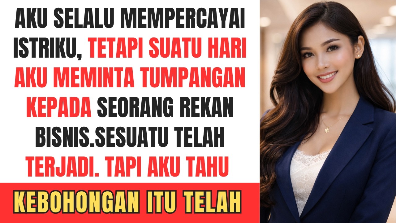 Aku selalu mempercayai istriku, tetapi suatu hari aku meminta tumpangan kepada seorang rekan bisnis.