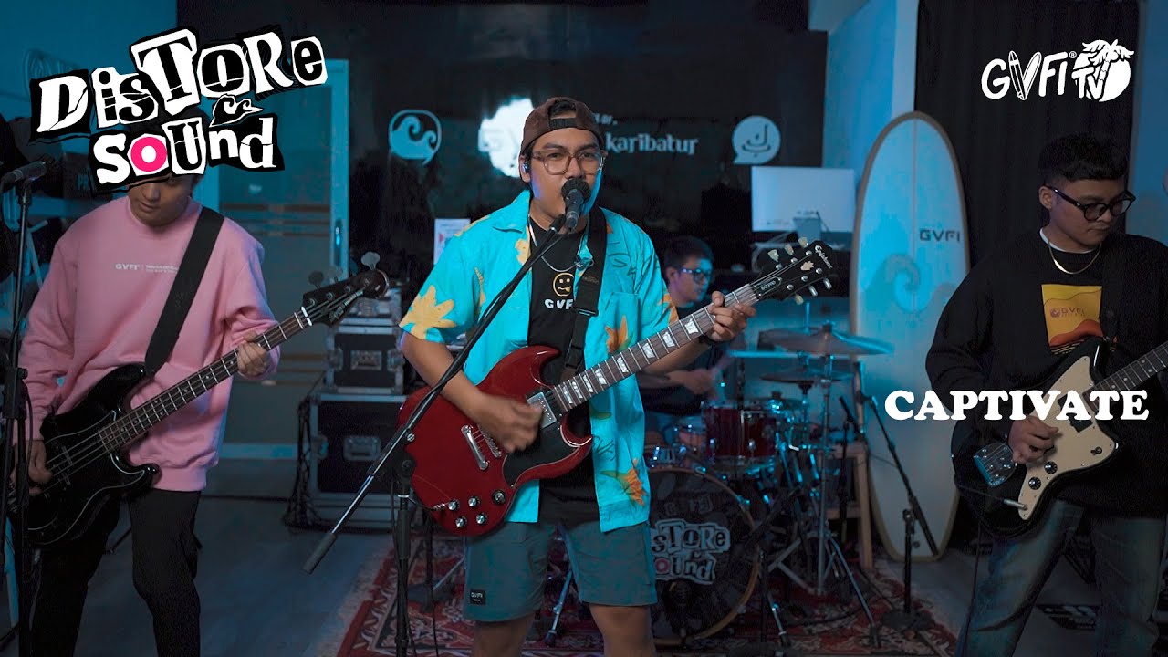 CAPTIVATE - Terbaik Untukmu Live Session | GVFI Distore Sound