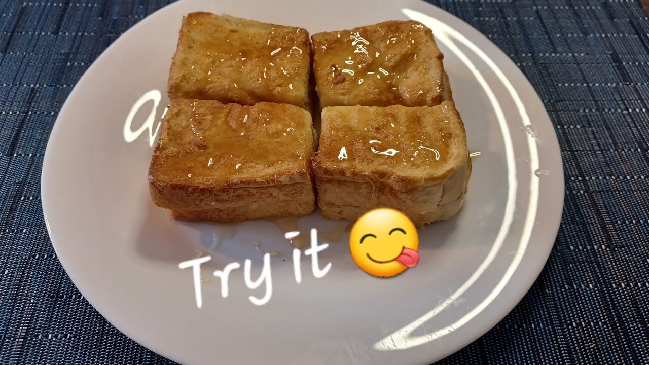 2025 - How to make healthy French toast 🍴🍯  Easy healthy airfryer recipes ideas! 7 minutes!