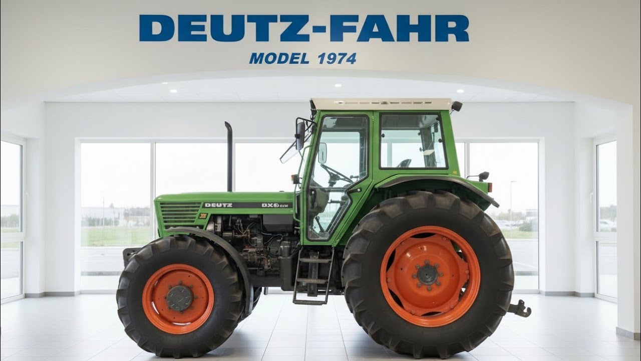 1974 DEUTZ D 10006 – Der 100 PS Klassiker | Legendärer Deutscher Traktor
