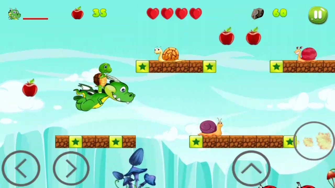 Turtle Adventure World Gameplay - Level 1