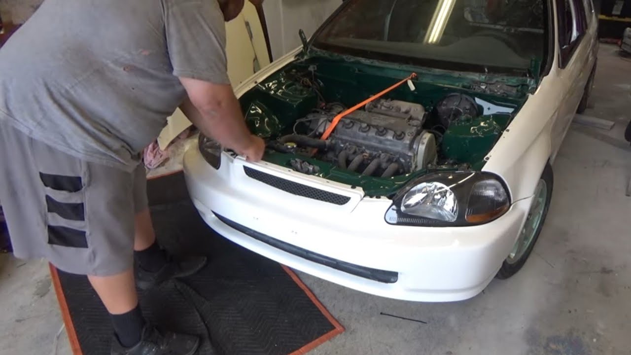 Cheap Civic Hatchback Build ( Budget Coilovers and Wheels)