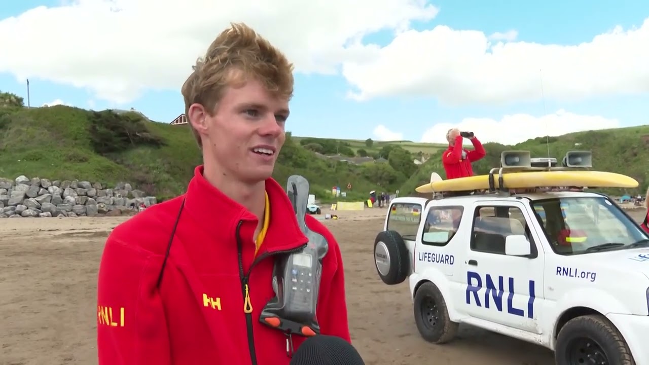 Dramatic sea rescue off South Devon coast
