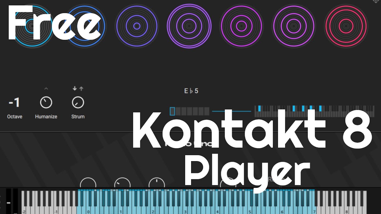 Free Kontakt 8 Player by Native Instruments (No Talking)
