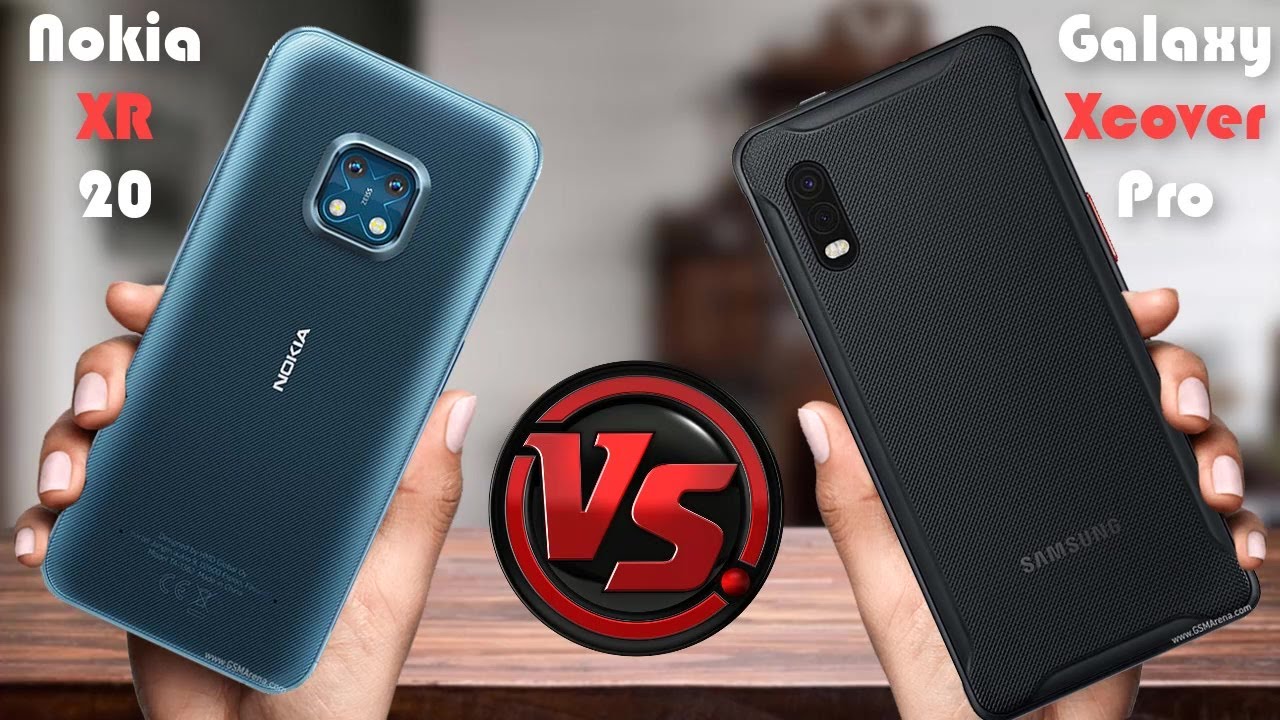 Nokia XR20 vs Samsung Galaxy Xcover Pro