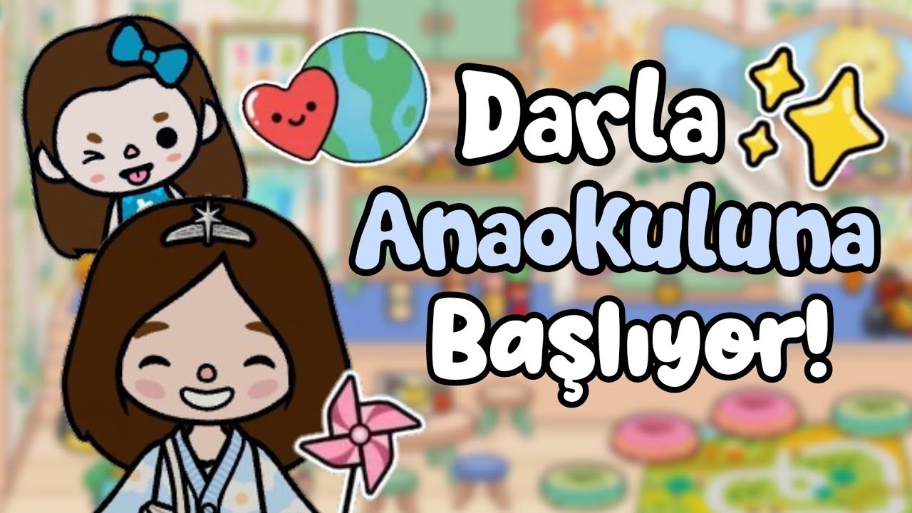 Darla Anaokuluna Başlıyor! 🫶🏻 Toca Life Sweet - Toca Life World Türkçe 