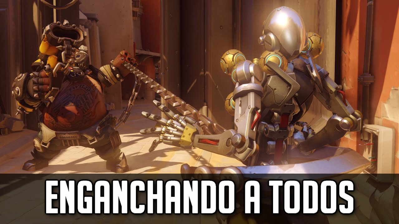 Overwatch: Enganchando a todos con ROADHOG W/ Steyb Up