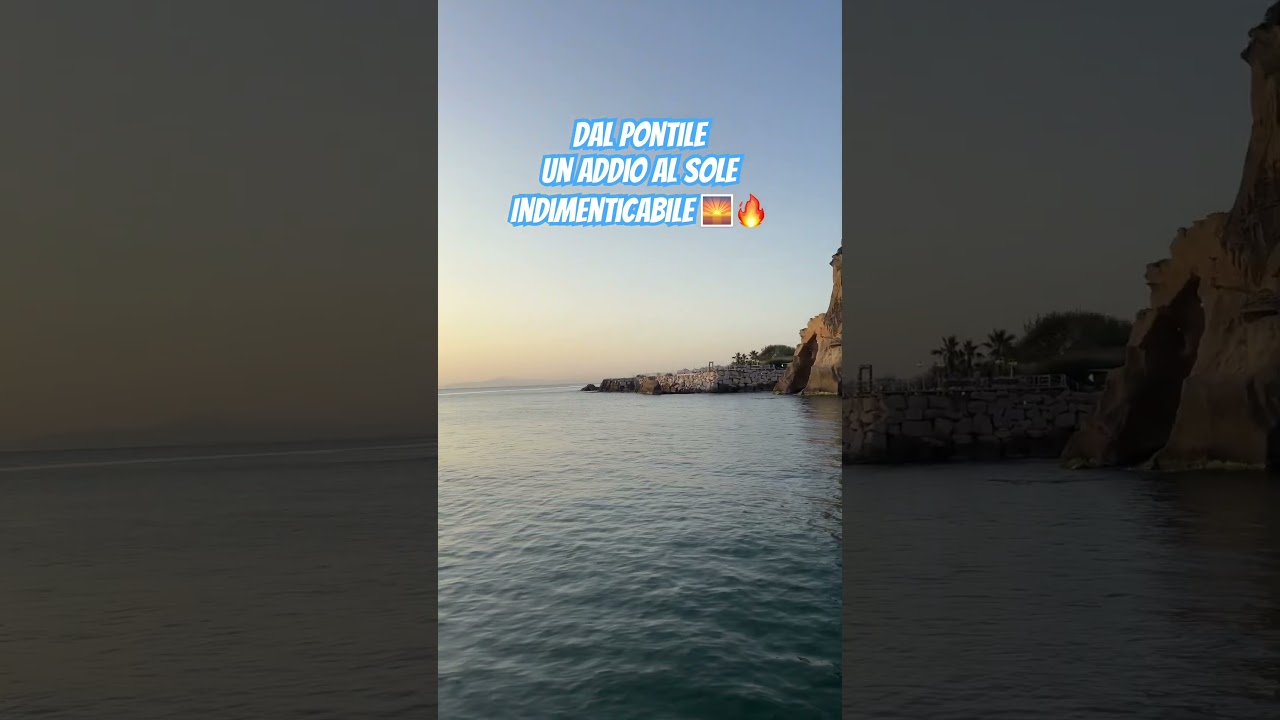 🌅✨ &ldquo;Dal Pontile, un Addio al Sole Indimenticabile&rdquo;