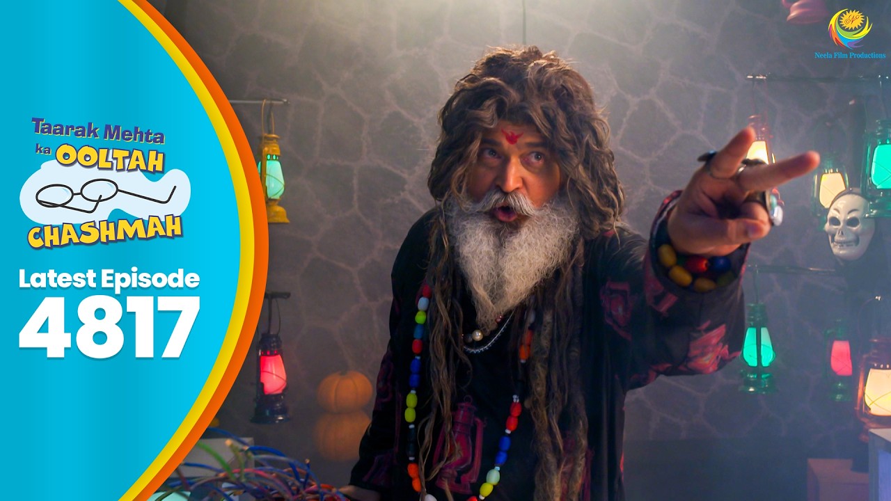 NEW! Ep 4817 - Encounter with a ghost in Lalten Baba's mansion | Horror Comedy| Taarak Mehta Episode