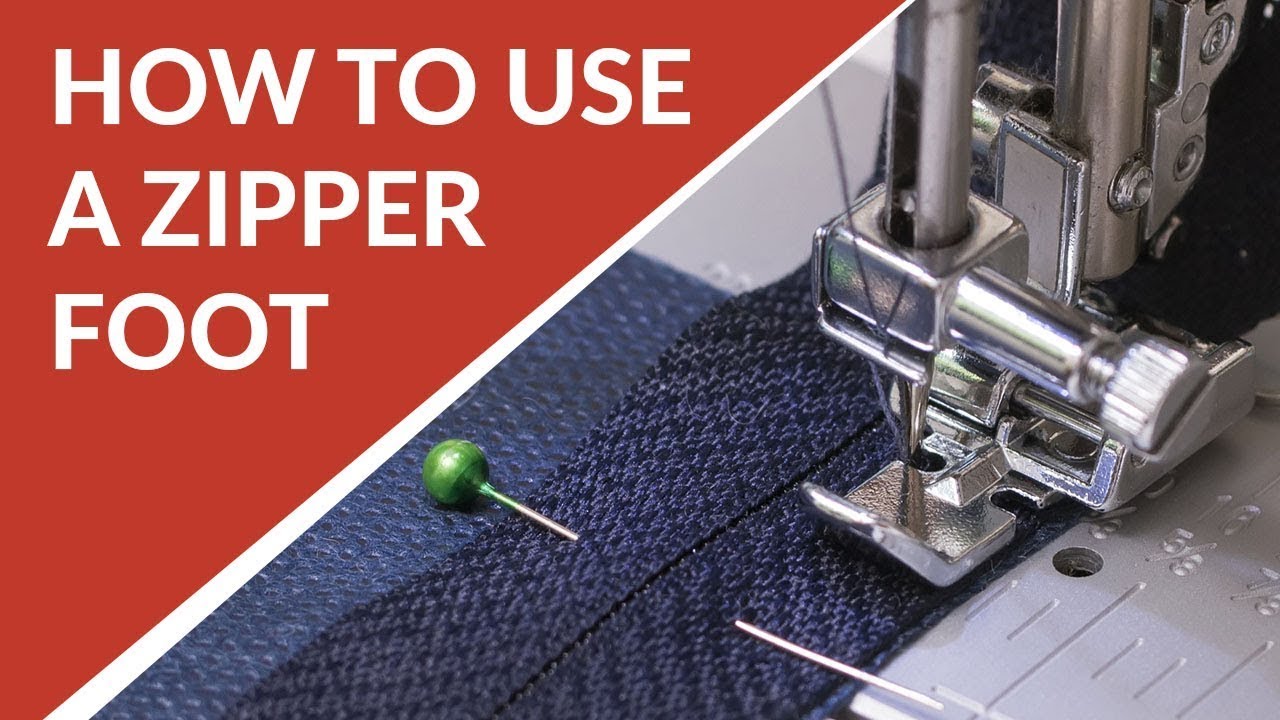 Demo of Using zipper foot and single side footer. And we have explained about sewing Invisible zip