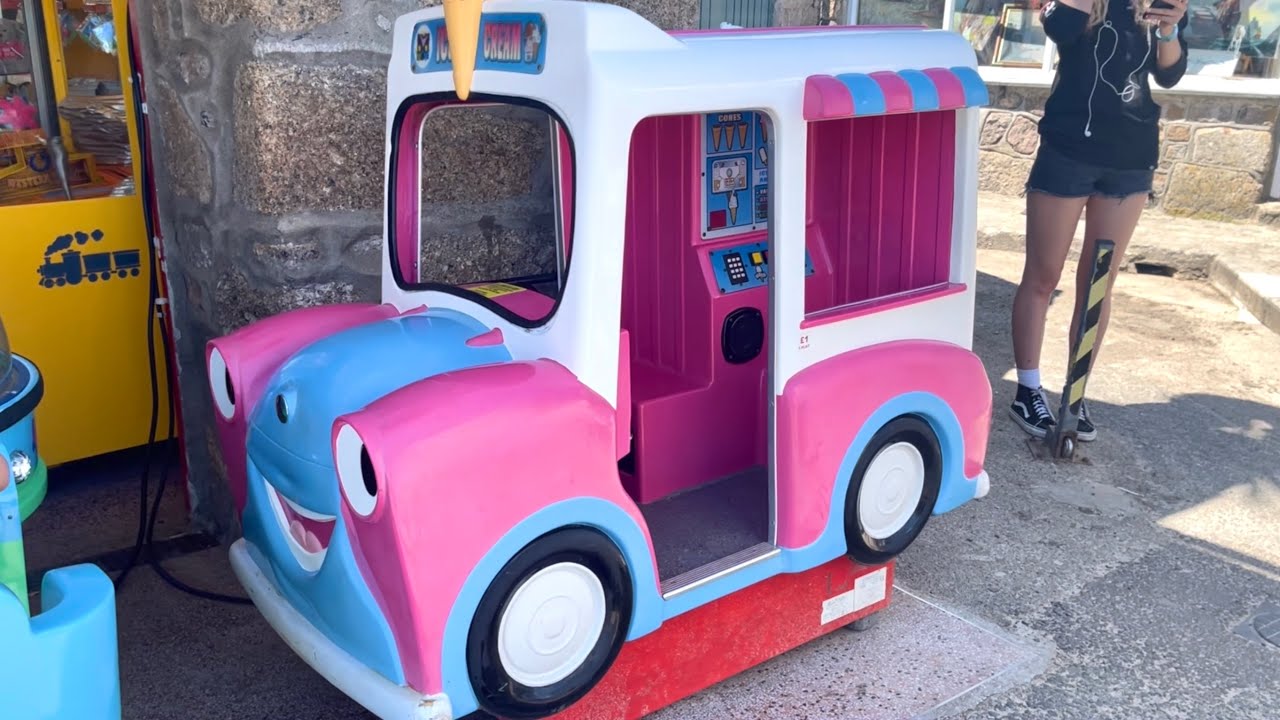 RG Mitchell Hank’s Ice Cream Van Coin Operated Kiddie Ride