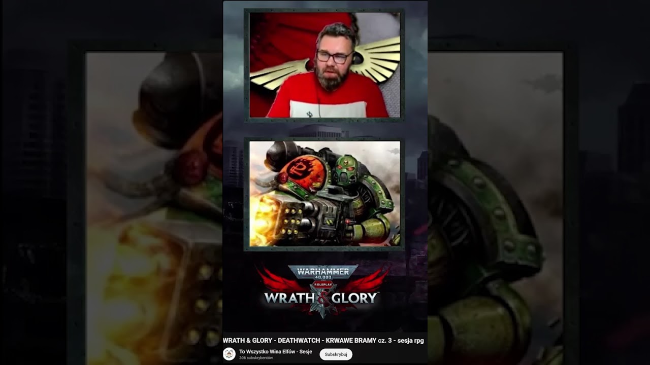 Sesja RPG część 3 !   - To Wszystko Wina Elf&oacute;w Sesje  #warhammer40k