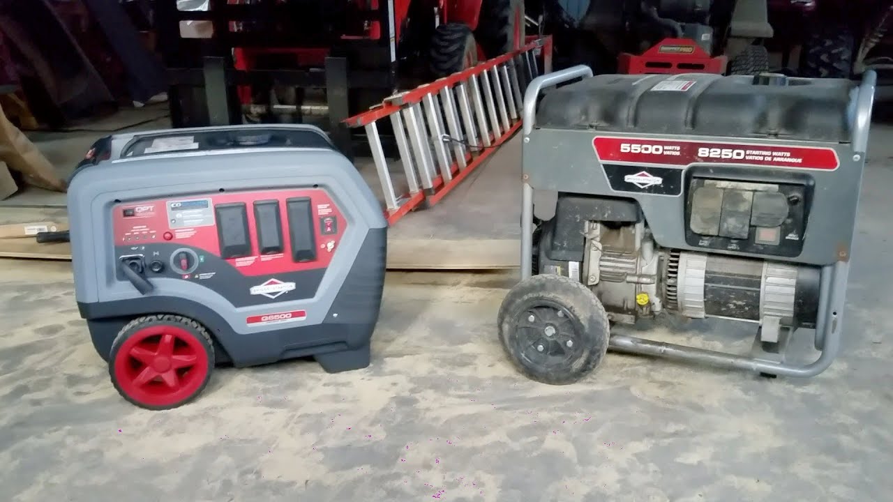 New Briggs and Stratton Q6500 Generator VRS a traditional portable generator. How quiet is it ?!?