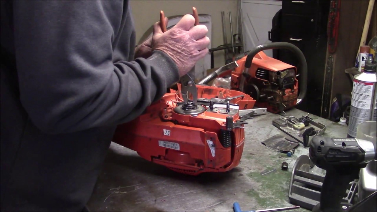 Сборка и примечания Husqvarna 390xp