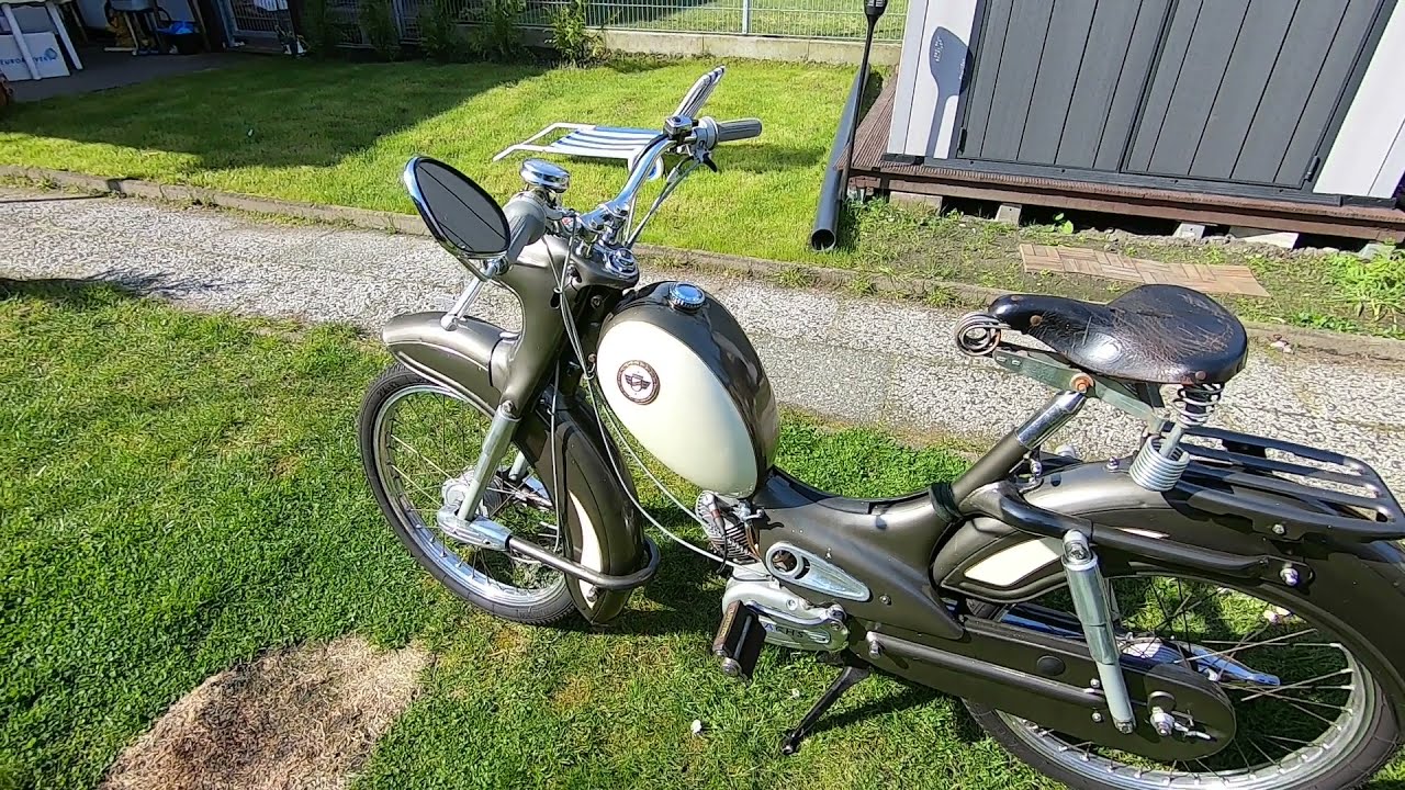 Rixe RS 50 50er Jahre Moped kurz vorgestellt