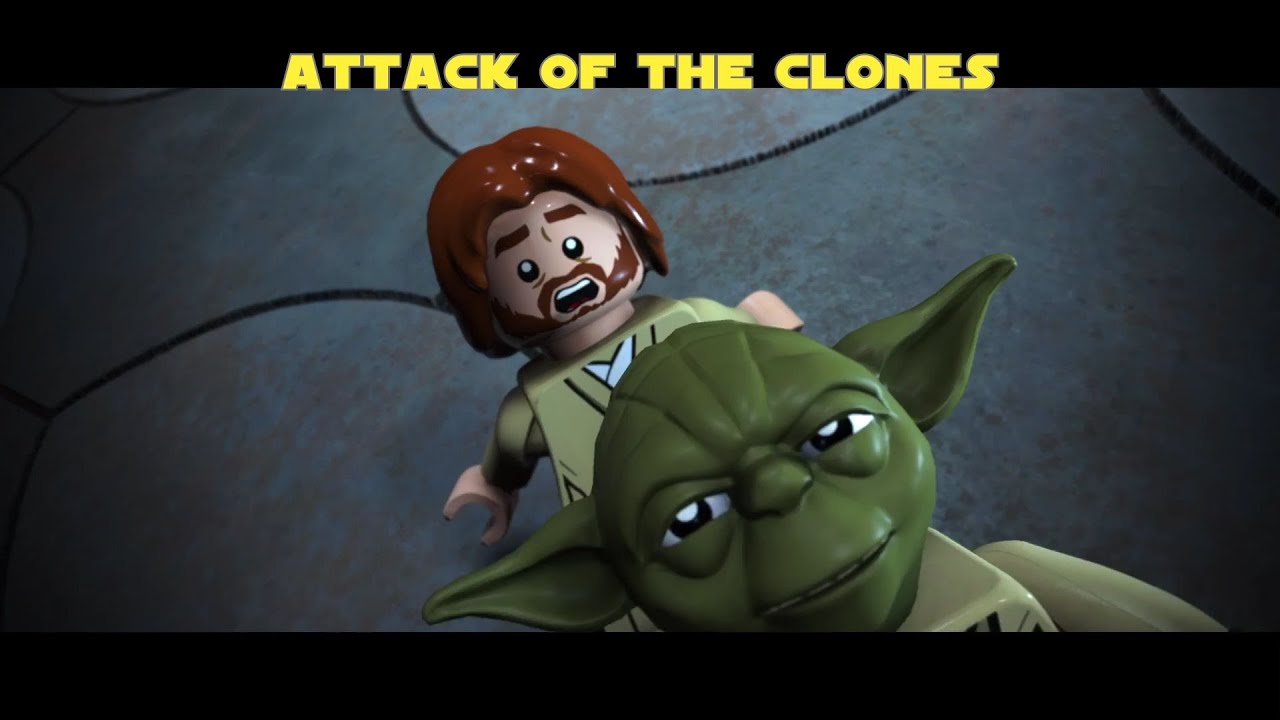 Lego star wars the skywalker saga - Attack of the Clones cutscenes.