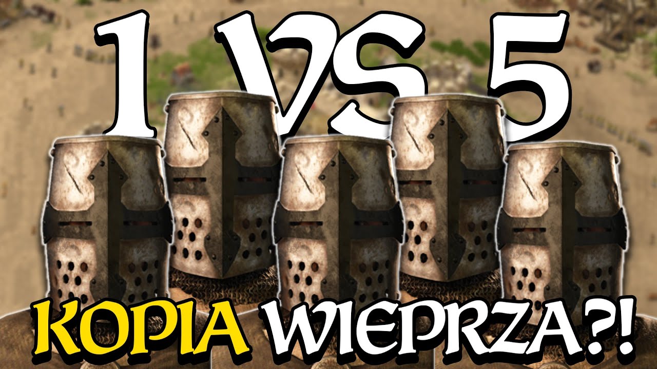 WALKA z PIĘCIOMA WARTOWNIKAMI! Gram w NOWE DEMO gry Twierdza Krzyżowiec: Edycja Ostateczna