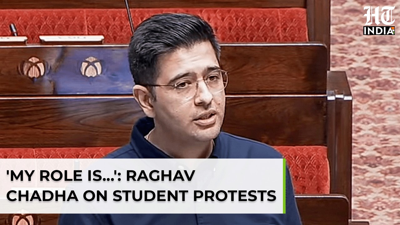 Raghav Chadha's Full Speech On Student Protests, CJP Demands, Anti-Paper Leak Bill| Parliament