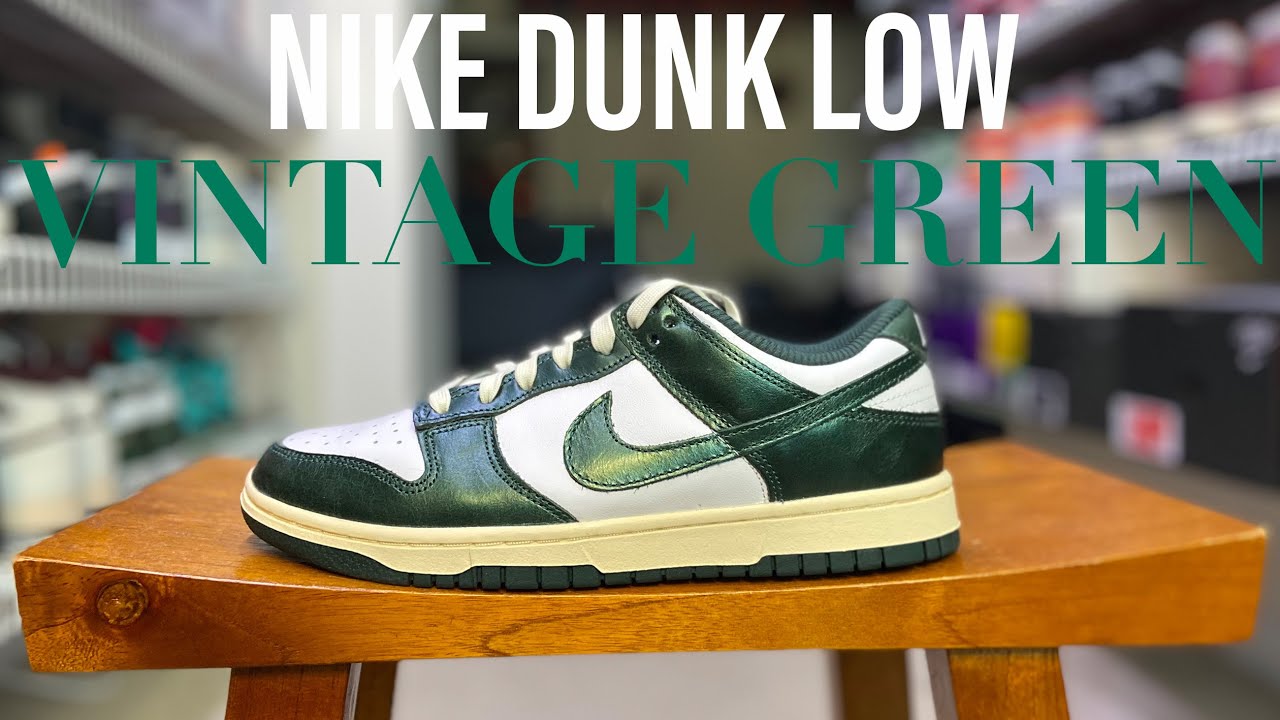 THE NIKE DUNK LOW VINTAGE GREEN IS A 😍 BEAUTY‼️ IN-HAND REVIEW‼️