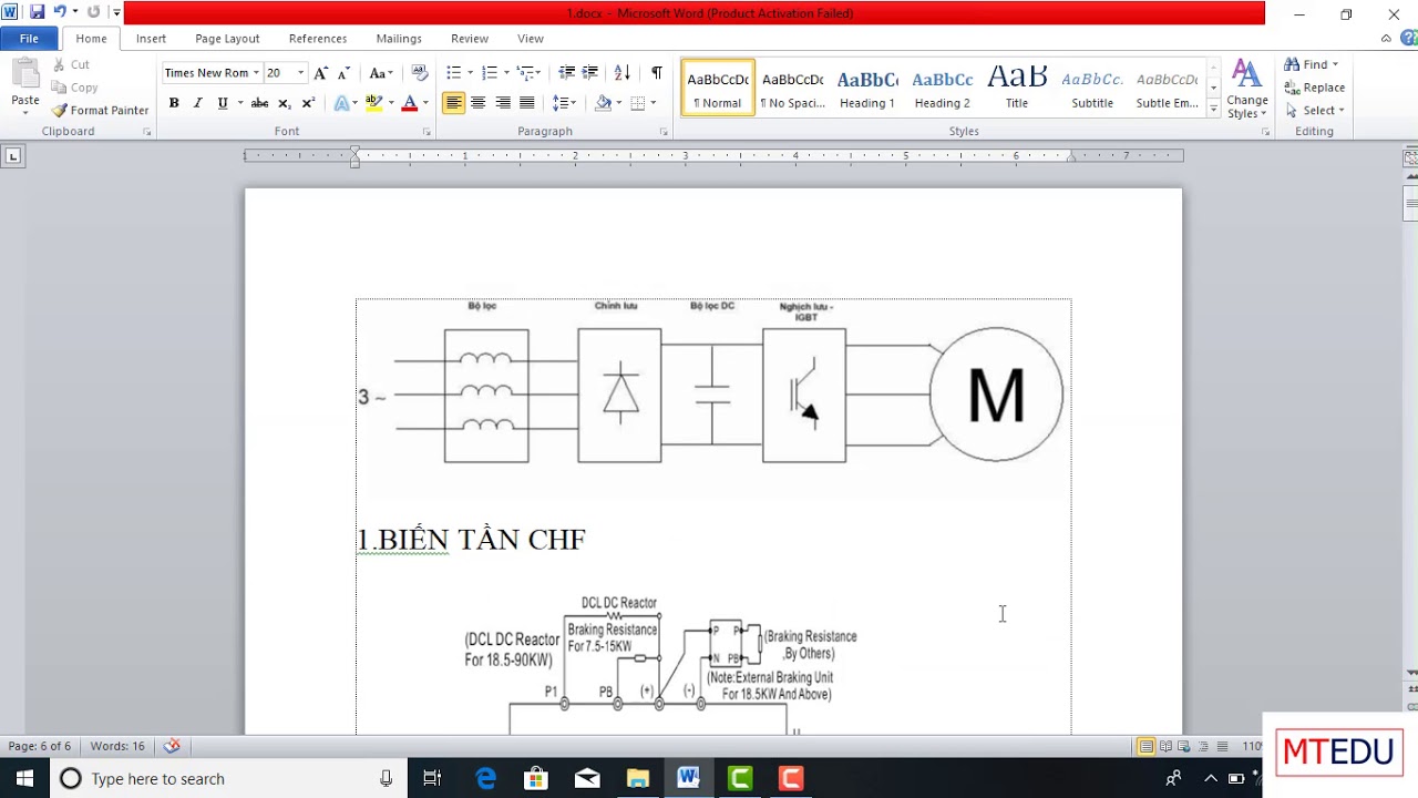 BÀI 9: HƯỚNG DẪN ĐỌC SƠ ĐỒ CHÂN NHIỀU LOẠI BIẾN TẦN (A-Z)