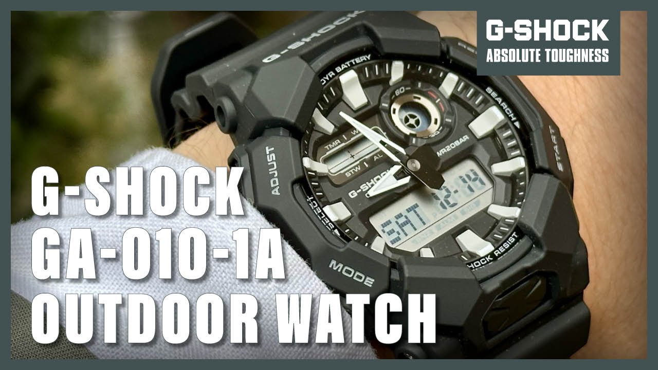 Unboxing The New Casio G-Shock GA-010-1A
