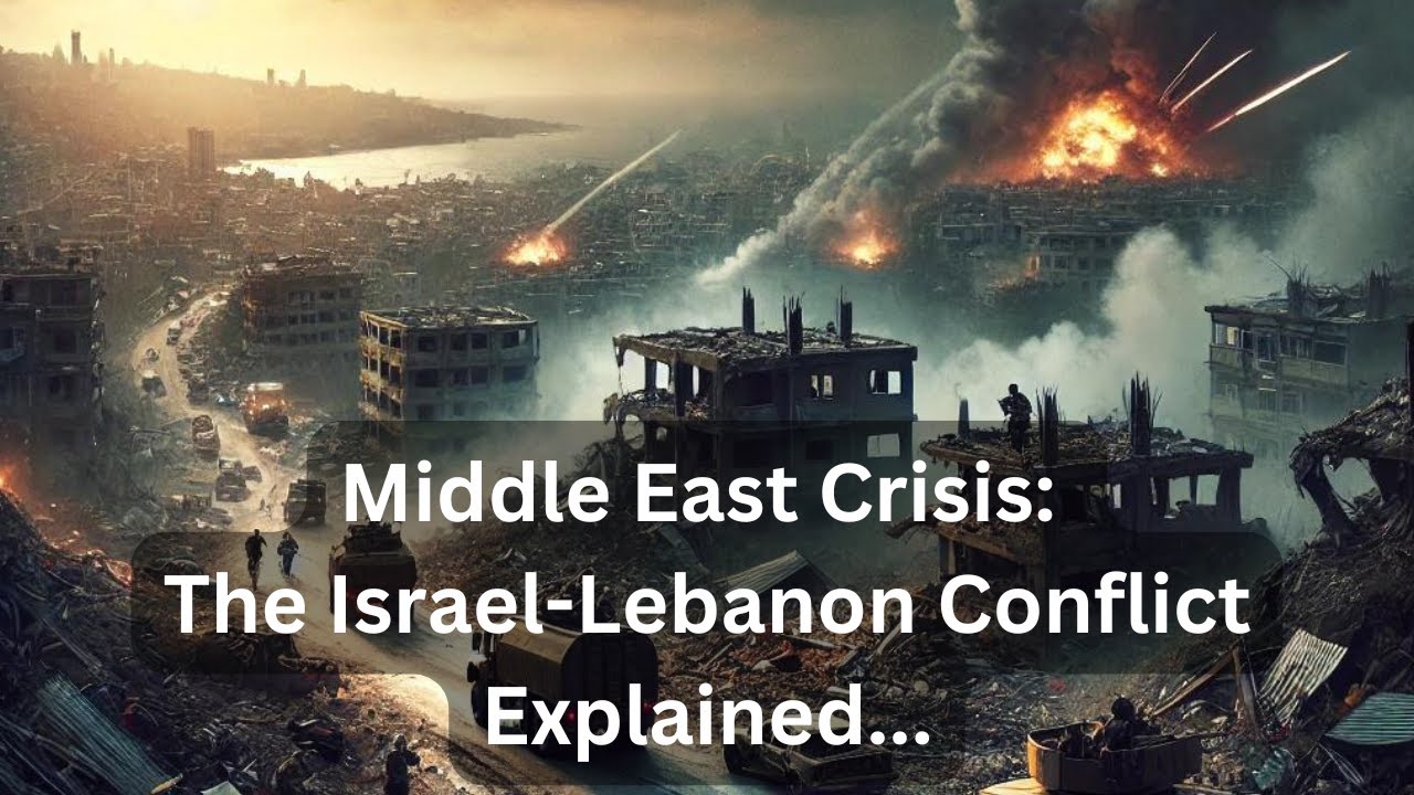 Middle East Crisis: The Israel-Lebanon Conflict Explained