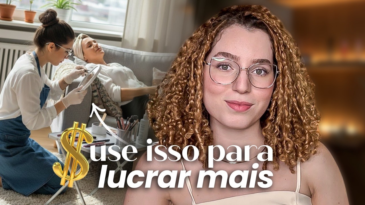 Sobrancelhas a Domicílio: O diferencial que vai mudar seu posicionamento | Duda Santiago