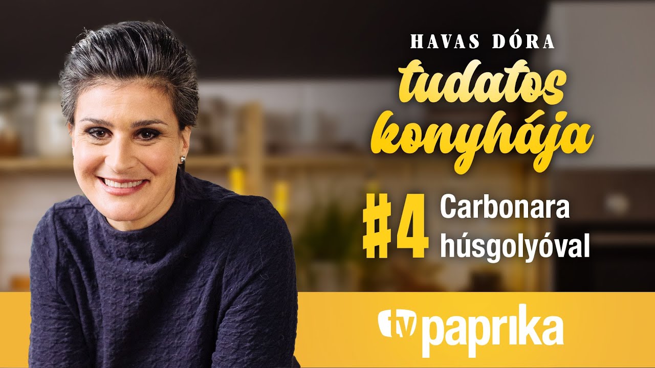 Havas Dóra tudatos konyhája #4 - Carbonara húsgolyóval