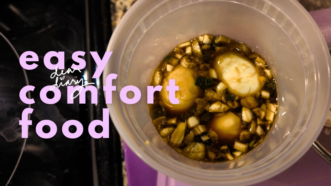 vlog 02: day in a life of a homebody, cooking pork adobo, korean eggs