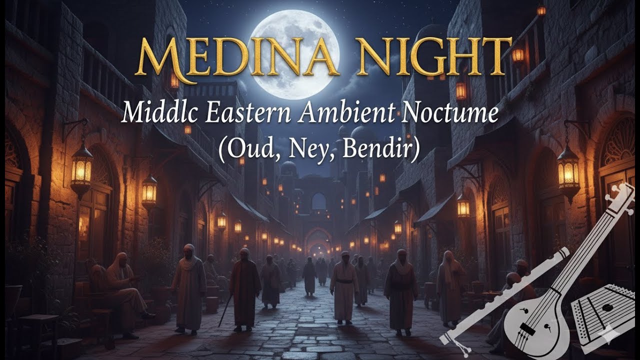 Medina Night | Middle Eastern Ambient Nocturne (Oud, Ney, Bendir)