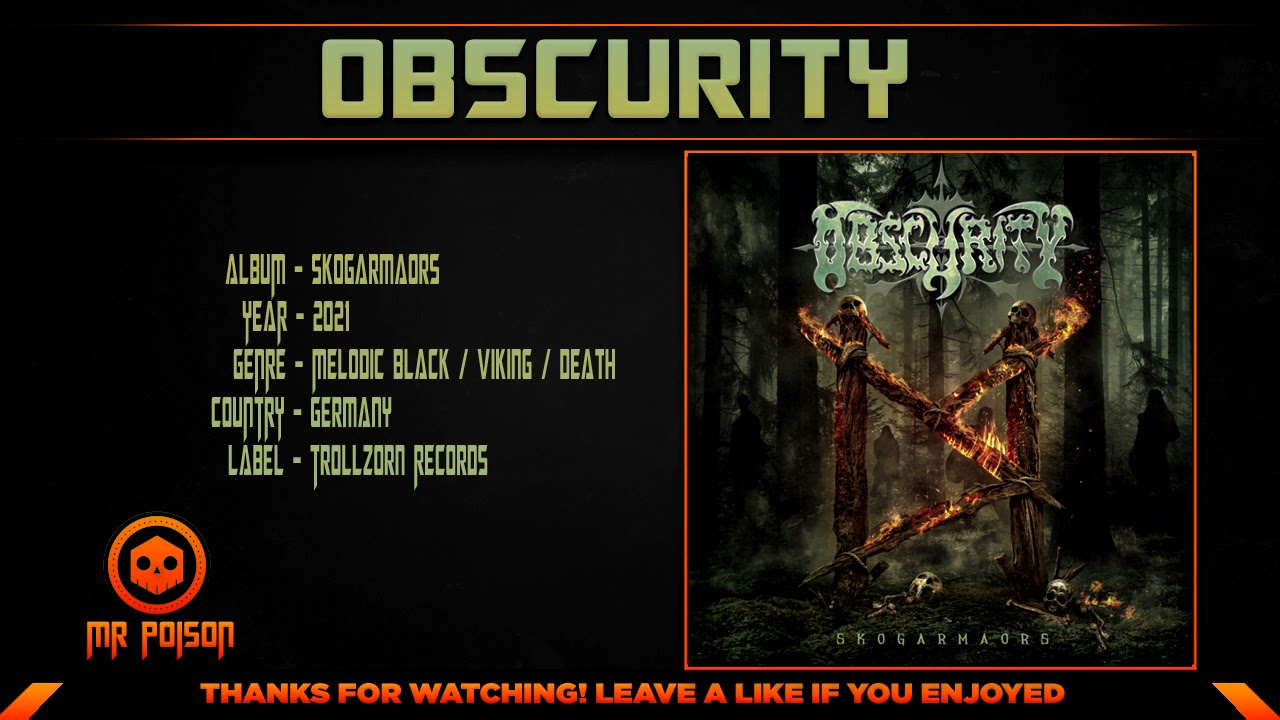 Obscurity - Skogarmaors