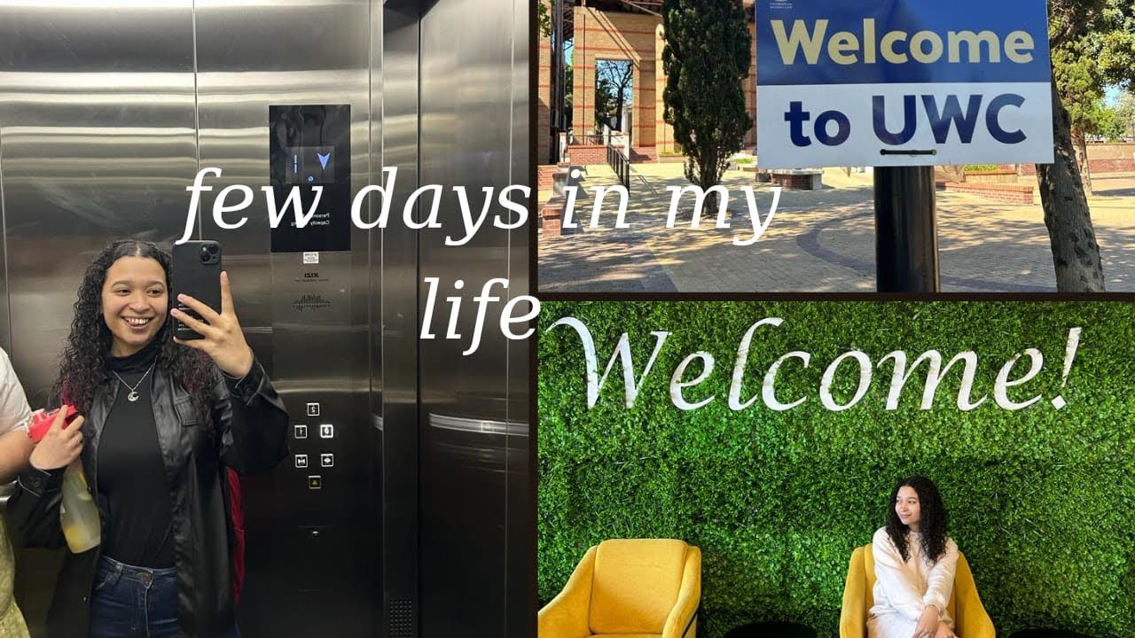 Uni Diaries📚: Spend few days with me |New UWC Faculty of Education Building👩🏻‍🏫 |GRWM & more 💌