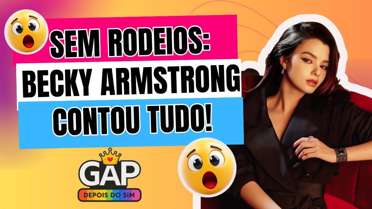 SEM RODEIOS: BECKY ARMSTRONG CONTOU TUDO!
