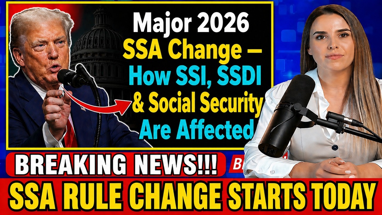Major 2026 SSA Change &mdash; How SSI, SSDI & Social Security Are Affected