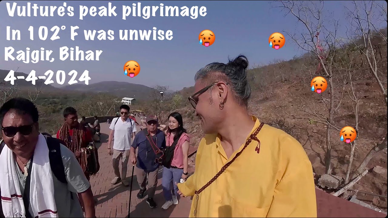 Wife's first Bodh Gaya, Vulture's peak & Nalanda pilgrimage #tibetanvlogger #tibetanyoutuber