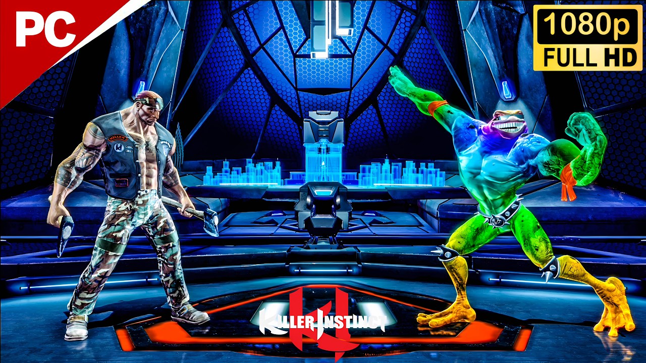 Killer Instinct | Thunder против Rash, Riptor и Gargos | Геймплей на ПК