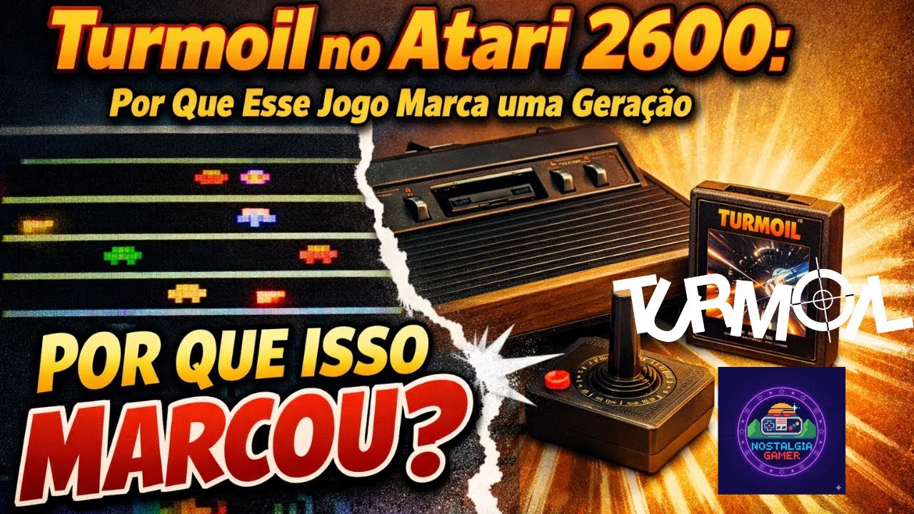 Turmoil no Atari 2600: Por Que Esse Jogo Marca uma Geração