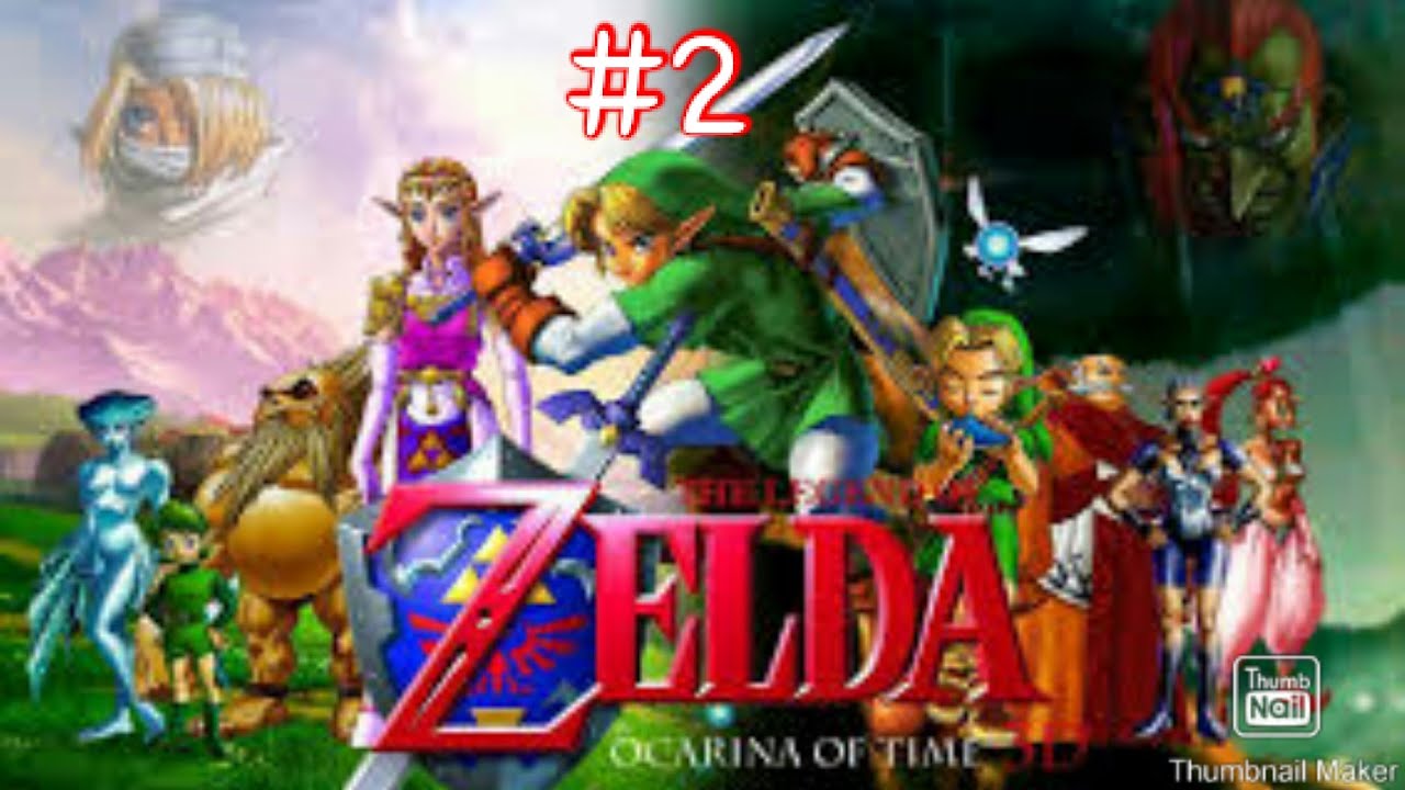 #2 zelda la ocarina del tiempo