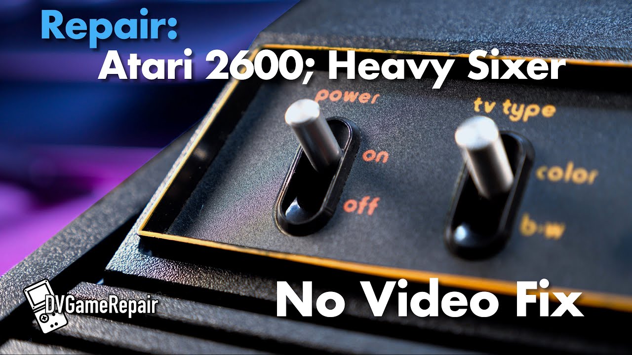 Atari 2600 No Video, Troubleshoot and Fix