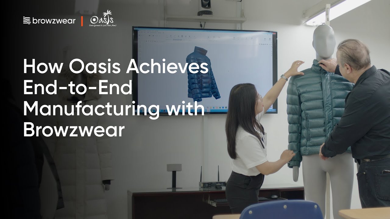 How Oasis Achieves End-to-End Manufacturing with Browzwear