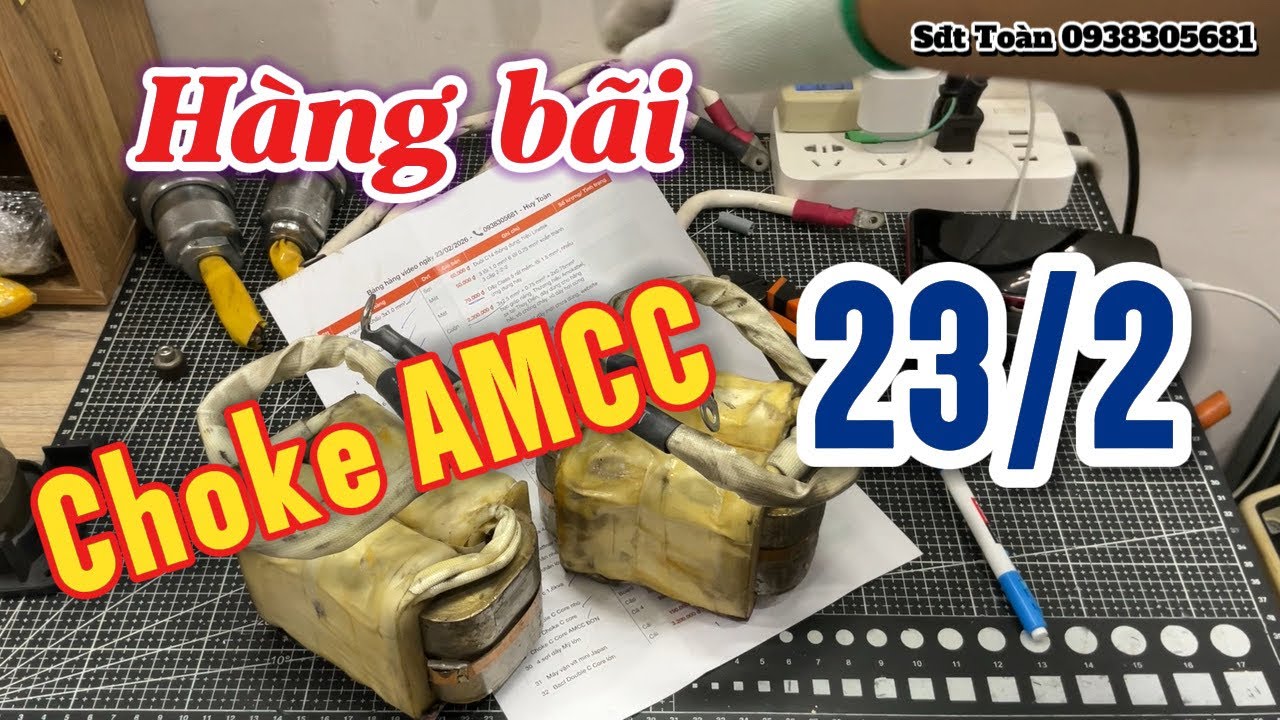 [LÊN HÀNG] Hàng tháo máy - Choke AMCC, dây mạ bạc Đức, dây Lapp Kabel, BACL Đức