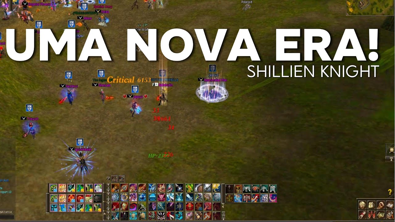 L2 AMERIKA  HIGH FIVE - Shillien Knight PvP Siege