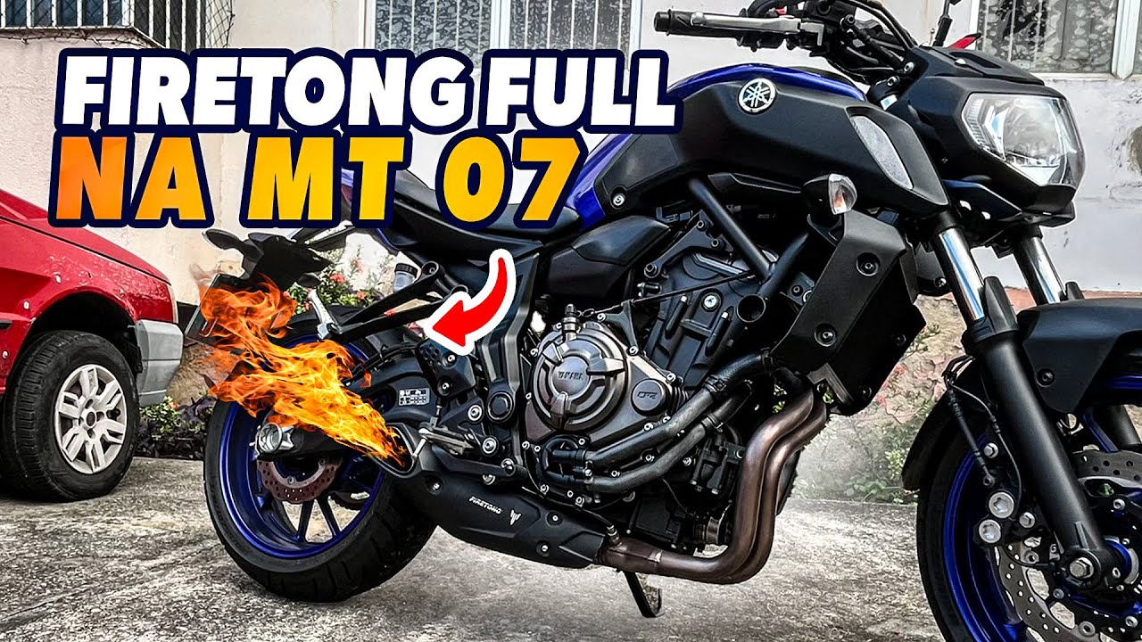 NÃO COMPRE ESCAPAMENTO FIRETONG SEM ANTES VER ESSE VÍDEO | YAMAHA MT 07