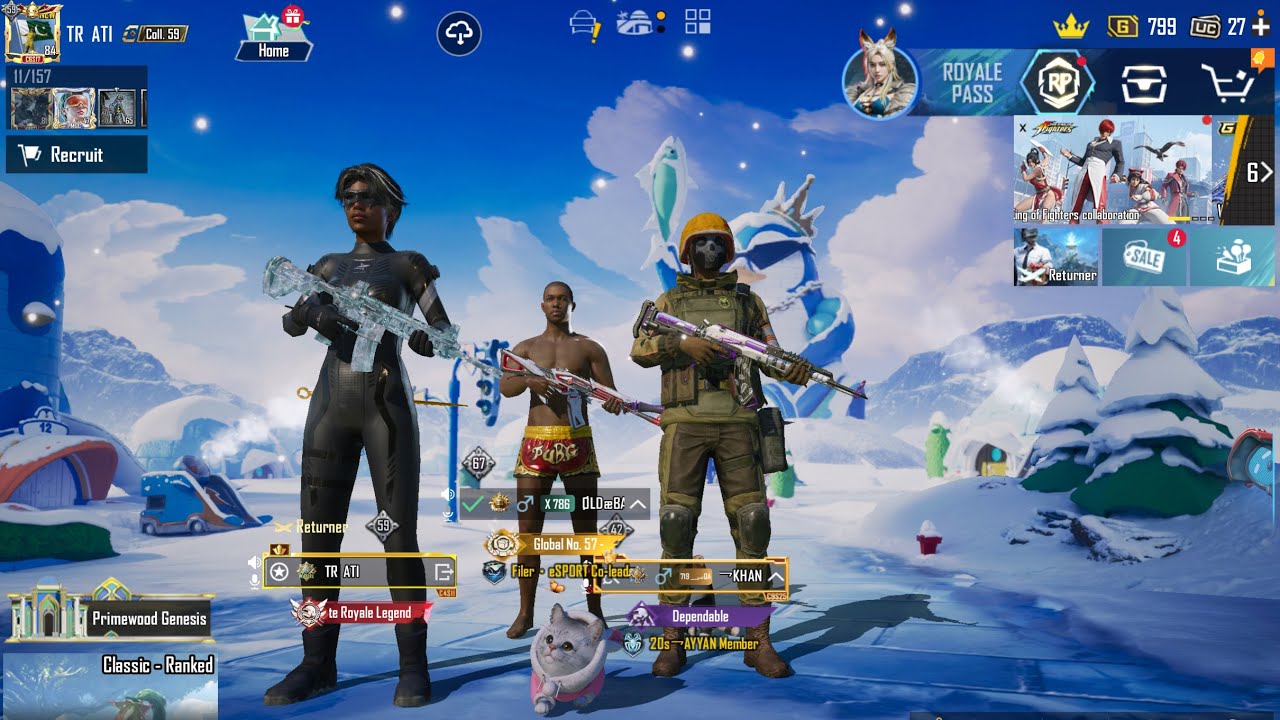 FPP rank push Karna Ha apne id ma