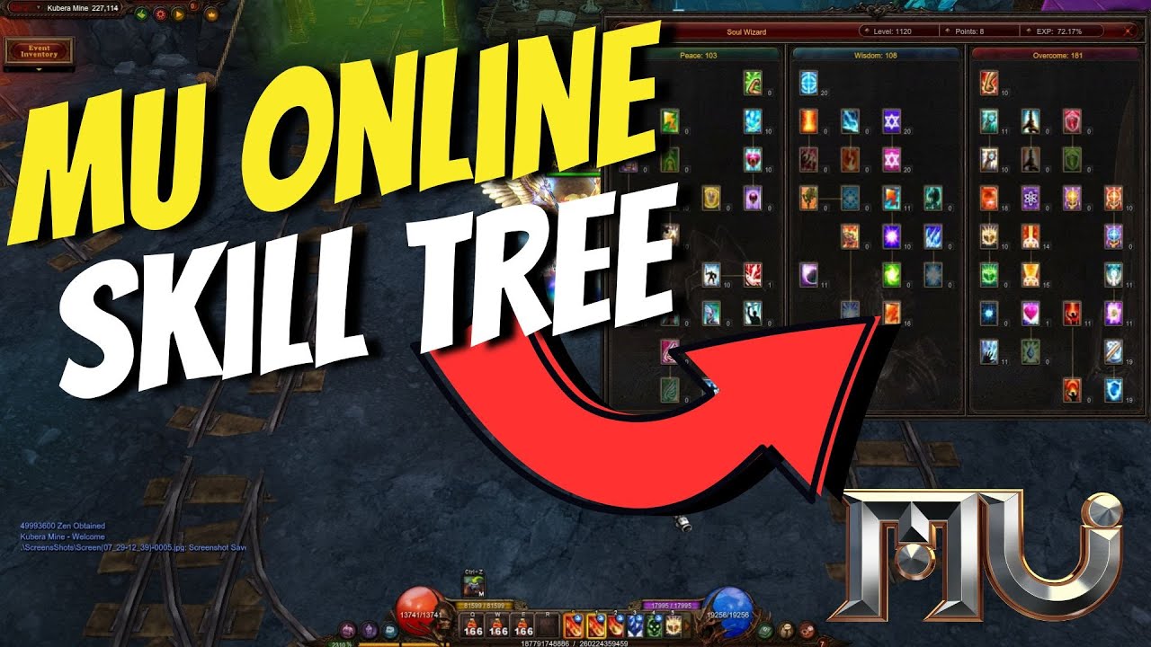 ARBOL DE NIVEL 400 EXPLICADO ⚔️ MU ONLINE