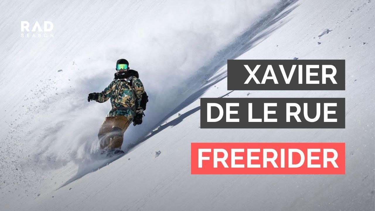 Xavier De Le Rue, Big Mountain Snowboarder