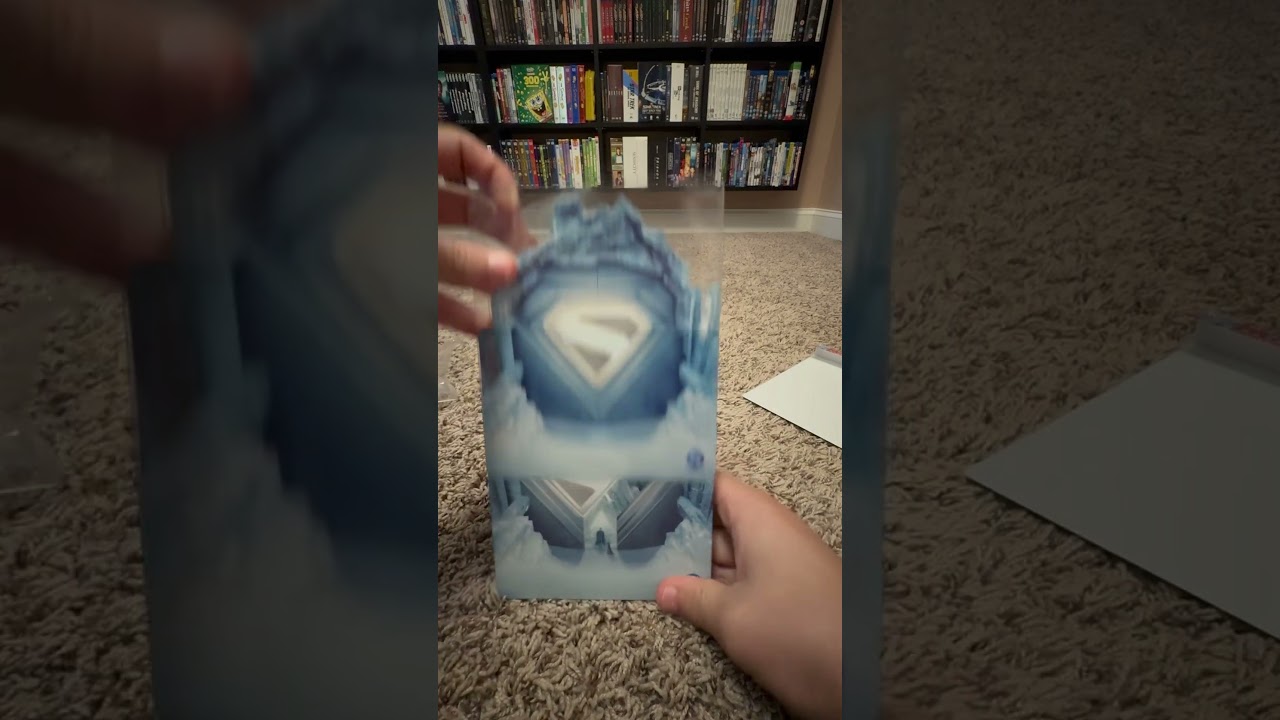 Распаковка стилбука Superman 4K