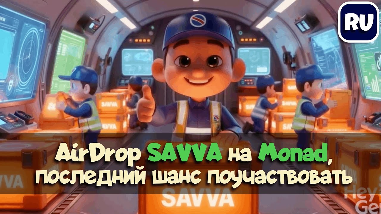 Когда airdrop SAVVA на Monad?