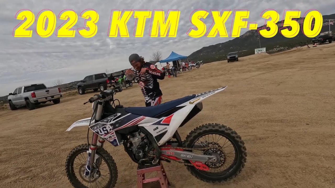 CAHUILLA VET TRACK KTM  350 SXF 2023 TRACK